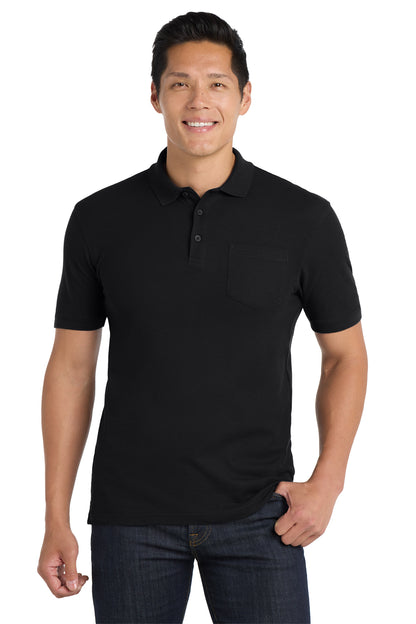 Port Authority Core Classic Pique Pocket Polo K100P