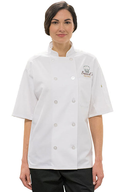 Unisex Mesh Back Chef Coat 3333