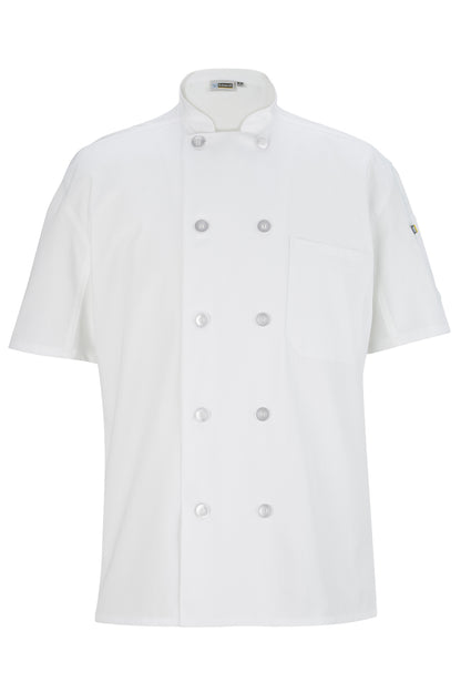 Unisex Mesh Back Chef Coat 3333