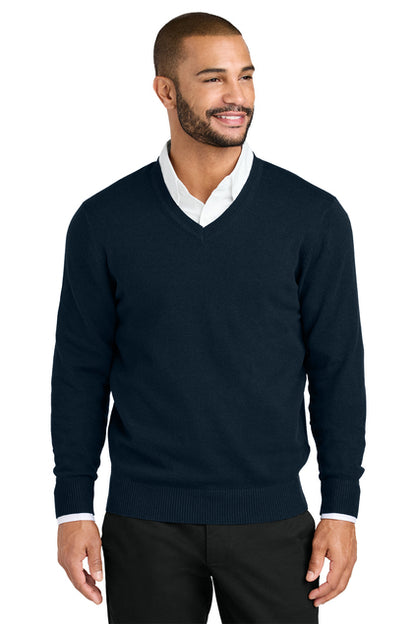 Men's Easy Care V-Neck Sweater - SW2850