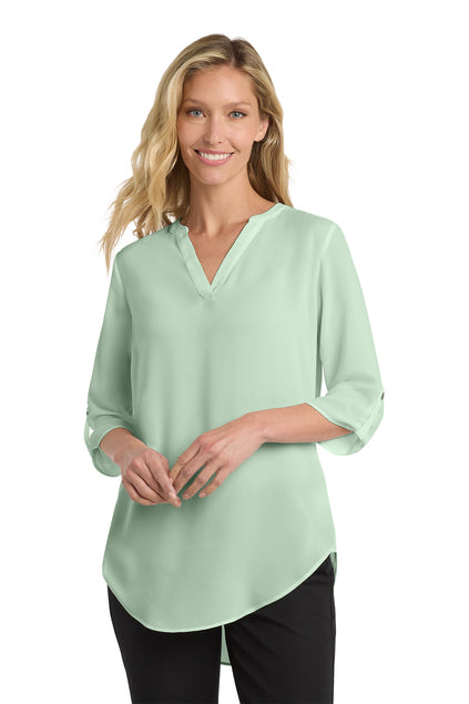 Women's 3/4-Sleeve Tunic Blouse - LW701