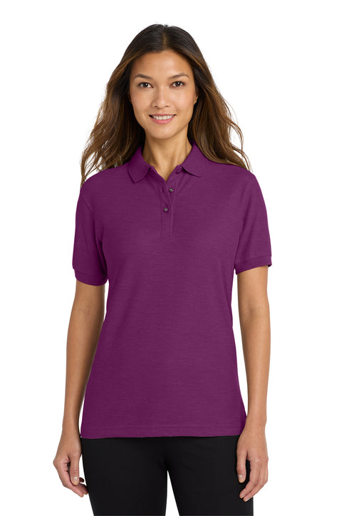 Port Authority Women's Silk Touch Polo. L500
