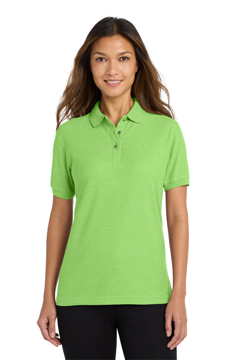 Port Authority Women's Silk Touch Polo. L500