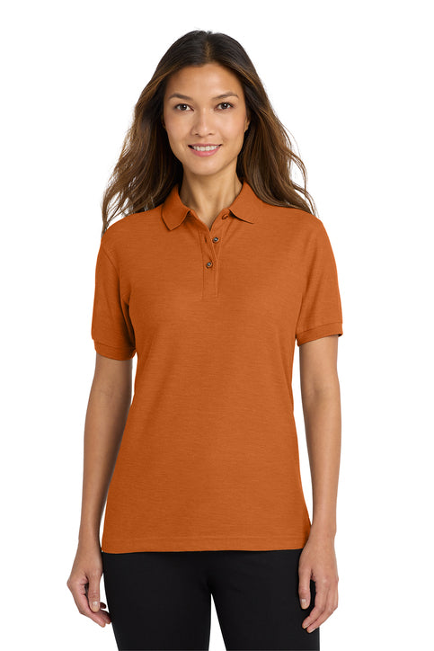 Port Authority Women's Silk Touch Polo. L500