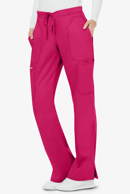 UPGRADED - Womens Drawstring Flare Scrub Pant WW120