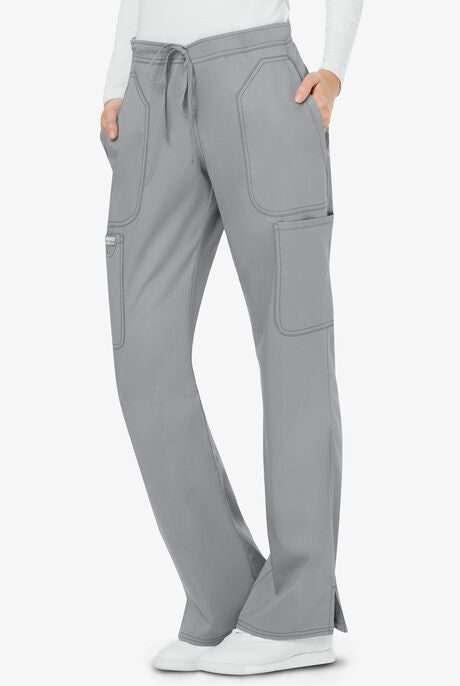 UPGRADED - Womens Drawstring Flare Scrub Pant WW120