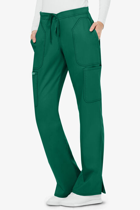 UPGRADED - Womens Drawstring Flare Scrub Pant WW120
