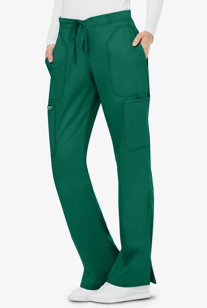 UPGRADED - Womens Drawstring Flare Scrub Pant WW120