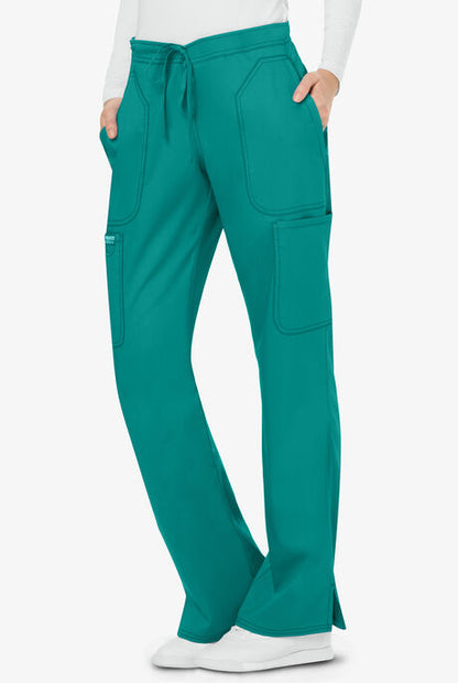 UPGRADED - Womens Drawstring Flare Scrub Pant WW120