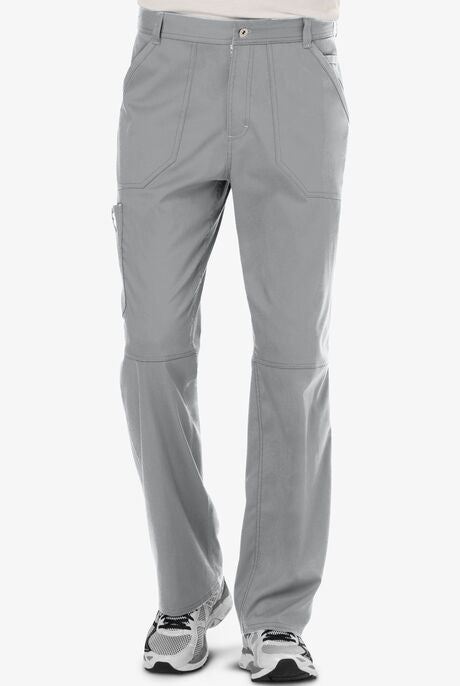 UPGRADED - Men's Zip Fly Cargo Scrub Pant