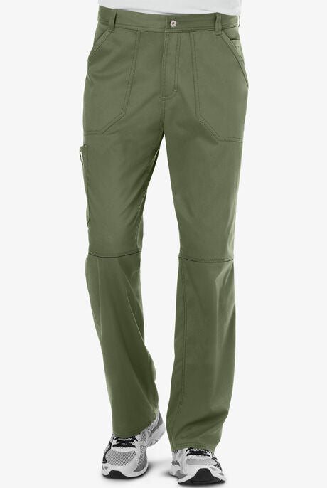 UPGRADED - Men's Zip Fly Cargo Scrub Pant