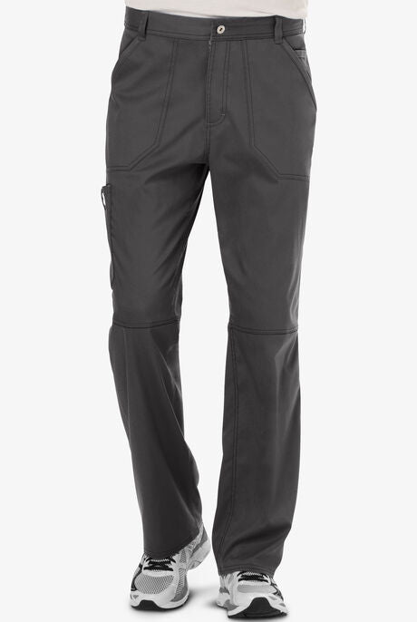 UPGRADED - Men's Zip Fly Cargo Scrub Pant