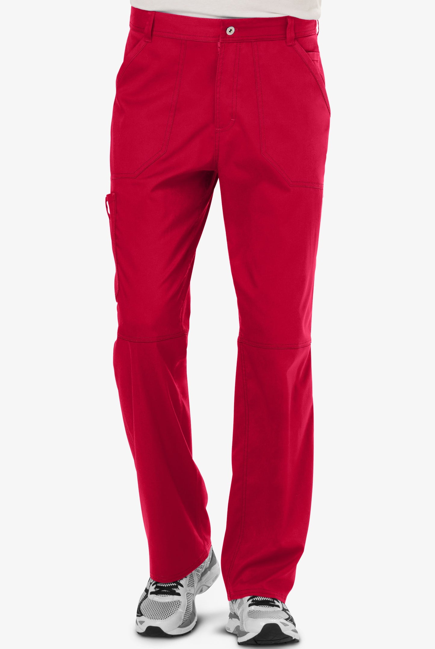 UPGRADED - Men's Zip Fly Cargo Scrub Pant