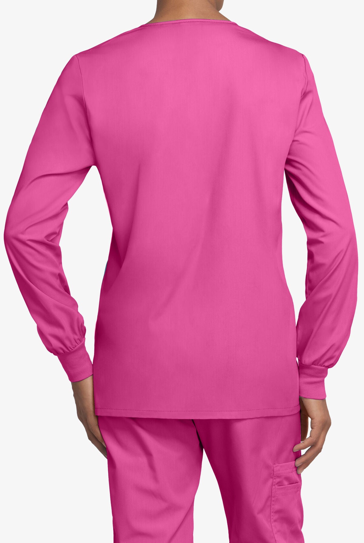 Womens Snap Front Scrub Jacket CK4350