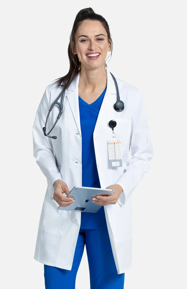 Womens Long Lab Coat CK452