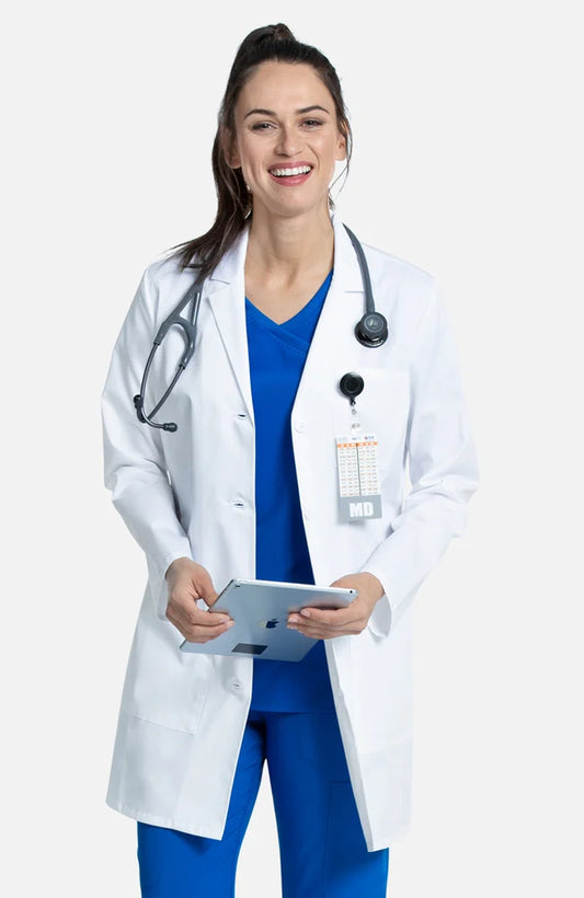 Womens Long Lab Coat CK452