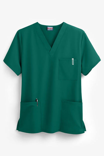 Unisex V-Neck 3 Pocket Solid Scrub Top - Cherokee 4876