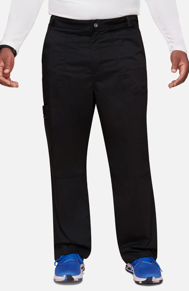 UPGRADED - Men's Zip Fly Cargo Scrub Pant