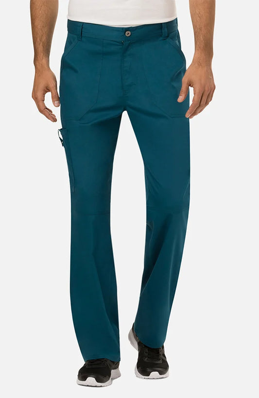 UPGRADED - Men's Zip Fly Cargo Scrub Pant