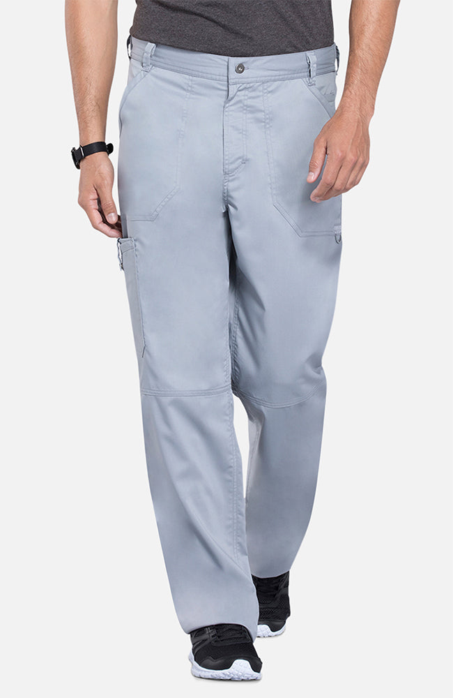 UPGRADED - Men's Zip Fly Cargo Scrub Pant