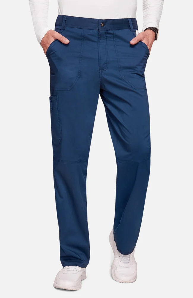 UPGRADED - Men's Zip Fly Cargo Scrub Pant